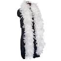 2 Yards 80g Turkey Chandelle Feather Boa for DIY Craft,Party Dancing Dress Up, Halloween Decoration