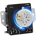 2-Year Warranty W10185982 WPW10185982 Dryer Timer for Whirlpool Maytag WED4815EW1 WED5100VQ1 WED4800BQ1 WGD4800XQ0 WED4810EW1 WED4800XQ0 Replace 418-618-20-B5 PS11749831 230V 60Hz by Cenipar