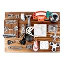 20-in-1 Busy Board Wooden Sensory Activity Board for Boys Girls