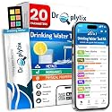 20-in-1 Drinking Water Test Kit with App, Digital Water Tester for Drinking Water, Home Water Test Kit, Well Water Testing Kit, Water Test Strips for Lead, Hardness, Chlorine, Nitrate &amp; more