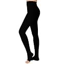 KTINNEAD 20-30mmHg Comfortable Medical Compression Pantyhose for Women Men