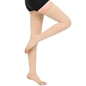 20-30 mmHg Compression Stockings for Women &amp; Men,Thigh High Medical Compression Socks,Support Graduated Compression Hose Sock for Treatment Varicose Veins Swelling-Closed Toe/Open Toe/Footless