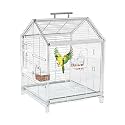 20.5 Inch Small Travel Bird Cage for Cockatiel Parakeets