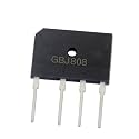 20/50/100/200/500Pcs GBJ808 Bridge Rectifier GBJ8K Bridge Stack 8A/800V(100Pcs)