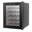 20 Bottle Wine Cooler Refrigerator, Mini Fridge Beverage Refigerator Small Wine fridge with Adjust Temperature, Under Counter Compact Wine Fridge for Bedroom Office Home Bar Dorm