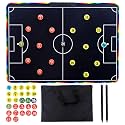 20 inch LCD Soccer Coaching Board,Magnetic Electronic Soccer Coaching Board,LCD Soccer Strategy Board with Stylus Pen,Soccer Board Tactic Board, Training Equipment