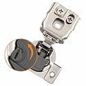 20 Pcs 1 1/4" Overlay Soft Close Cabinet Hinges Variable Close Speed