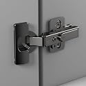 20 Pack Full Overlay Soft Close Cabinet Hinges for Kitchen Frameless Cabinets Self-Closing Concealed Hinge 110° 4D Adjustment Speed Control Ideal for Upgrading Cabinet Doors and Drawers