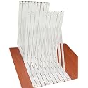 20 Pack L18 x H 12" White Heavy Duty Shelf Brackets with Screws Metal Shelf Brackets Shelf Support Angle Brackets for Shelves L Brackets Heavy Duty Floating Shelf