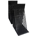 20 Pack L20 x H 12" Black Heavy Duty Shelf Brackets with Screws Metal Shelf Brackets Shelf Support Angle Brackets for Shelves L Brackets Heavy Duty Floating Shelf