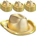 Tisancy 20 Pack Lights Cowboy Cowgirl Hat LED Flashing Light Up Hat for Western Bachelorette Party Wedding Bridal