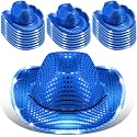 Tisancy 20 Pack Lights Cowboy Cowgirl Hat LED Flashing Light Up Hat for Western Bachelorette Party Wedding Bridal