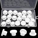 20 Pcs 13 mm/0.52 in Silicone Rubber Plug for Round Holes