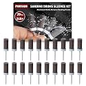 20 Pcs 240 Grit Sanding Stick & Sanding Drum for Dremel Rotary Tool