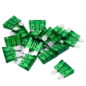 20 pcs 30 amp standard blade fuse 30a automotive fuse for car truck