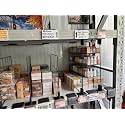 20 Pcs 40 * 40CM Closet Organization with Iron Shelf Dividers - Closet Shelf Organizer for Clothes, Towels,Sweaters,Purses,and Books - Shelf Separators,Label Sticker,Label Holder