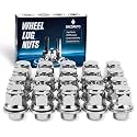 M12x1.5 20 Pcs Lug Nuts for Camry Closed End Mag Style Chrome