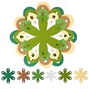 20 Pcs Felt Pot and Pan Protectors Larger &amp; Thicker Colorful Pot Separators Pads 9/12/14/16 Inch for Stacking and Protecting Glassware, Cookware and More (Green)