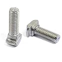 20 Pcs M8 x 35mm Thread T Slot Drop-in Bolt T-Bolt Hammer Head Bolt T Screw Stud for 4040 Series Standard 8mm T-Slot Aluminum Extrusion Profile (4040 Series)