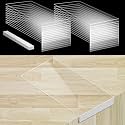 20 PCS Moveable Shelf Label Holders, Anglecai Library Shelf Label Holders