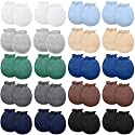 20 Pcs Newborn Mitten for Baby Boy Girl 0-6 Months No Scratch 100% Cotton