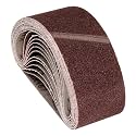 20 Pcs Sanding Belts 3 x 18 Inch 40 Grit Aluminum Oxide