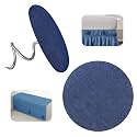 Upholstery Tacks Twist Pins for Slipcovers &amp; Headliners - Bed Skirt Holders - Fabric Covered Furniture Pins for Secure Grip, No Damage (20, Dark Blue)