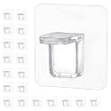 20 Pieces Adhesive Partition Hook No Drill