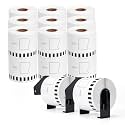 20 Rolls DK-2205 Compatible with Brother DK2205 Continuous Length Label
