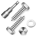 (20-Set) 5/16 x 1-1/4" Lag Bolts, Stainless Steel Heavy Duty Hex Head Lag Screws for Wood, ASME B18.2.1 Commercial/Industrial Grade Mounting Screws Bolts Kit by Marysino