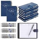 20 Sets Christmas Police Gifts Pocket Leather Notebooks Handcuff Pens