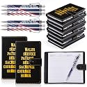 20 Sets Veterans Day Gifts Bulk Pocket Leather Notebooks Ballpoint Pens