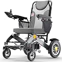 20” Wide Seat Electric Wheelchairs for Adults 400 lb Capacity, Gray