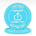 200 Custom Poker Chips, Drink Token Chips for Bar with Your Logo Text