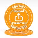 200 Custom Poker Chips, Drink Token Chips for Bar with Your Logo Text