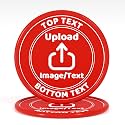 200 Custom Poker Chips, Drink Token Chips for Bar with Your Logo Text