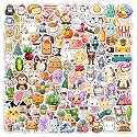 200 Cute Animals Stickers for Girls Kawaii Laptop Vinyl Self-Adhesive Sticker for Adults, Multicolor Stickers for Laptop, Journal, Mobile - Waterproof Residue Free