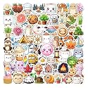 200 Cute Stickers for Girls Kawaii Laptop Vinyl Self-Adhesive Sticker for Adults, Multicolor Stickers for Laptop, Journal, Guitar, Mobile - Waterproof Residue Free (Design 2)