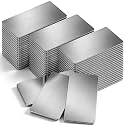200-pack 1 x 2" Engraving Blank Tags Metal Business Cards Plates