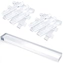 200 Pcs 1/8" X 1/4" X 2" Clear Setting Blocks for Glass Shims