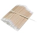 200 Pcs Double Pointed Cotton Swabs for Nails, 4 Inch Lint Free