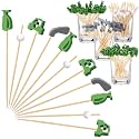200 Pcs Golf Cocktail Picks 4.7" Golf Toothpick Bulk