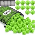 200 Pcs Practice Golf Balls Bulk 42 mm Plastic Balls