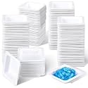 200 Pcs Weigh Boats 7 ml Disposable Small Plastic Trays for Scale