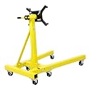 2000 LBS Capacity Folding Engine Stand - 360° Adjustable Mounting Head, Dolly Mover, Auto Repair Rebuild Jack