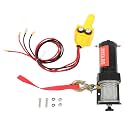 for 2000 lbs Electric Winch 39ft Synthetic Rope 12VDC/0.95HP Motor 153:1 Gear Ratio