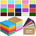 2000 PCS Flash Cards 3 x 5 Inch Ruled Index Cards with Ring