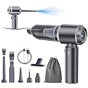 20000PA High Power 4 in 1 Mini Cordless Handheld Vacuum Cleaner, Air Duster, Air Blower and Pump, Brushless Motor Handheld Vacuum Cleaner for Car, Home, Office