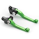 for 2001-2024 Levers KX85 KX85 2007 2008 2009 2010 2011 2012 ...2022 Clutch Brake Pivot Lever Dirt Bike Green