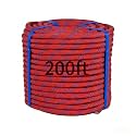 200Ft 3/4 Inch Heavy Duty Climbing Rope,Arborist Rope for Tree Pulling (Red)